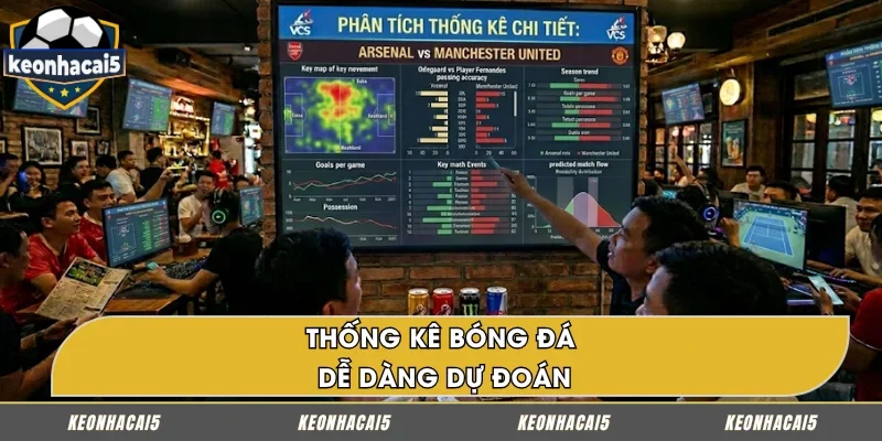 Thống kê bóng đá để nắm rõ cách vận hành trên sân