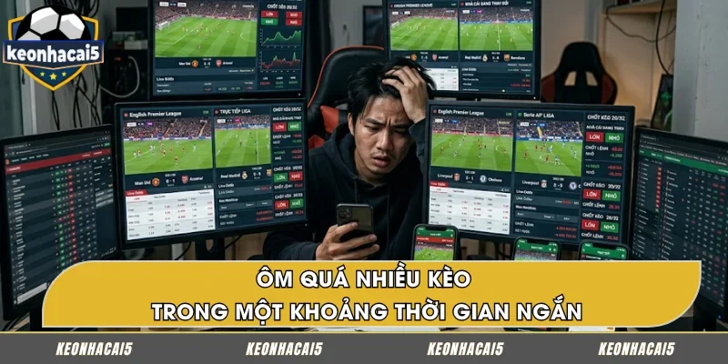 Tham gia hàng loạt kèo đấu trong một phiên cược